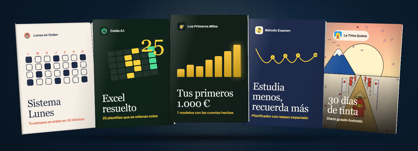 Los cinco productos