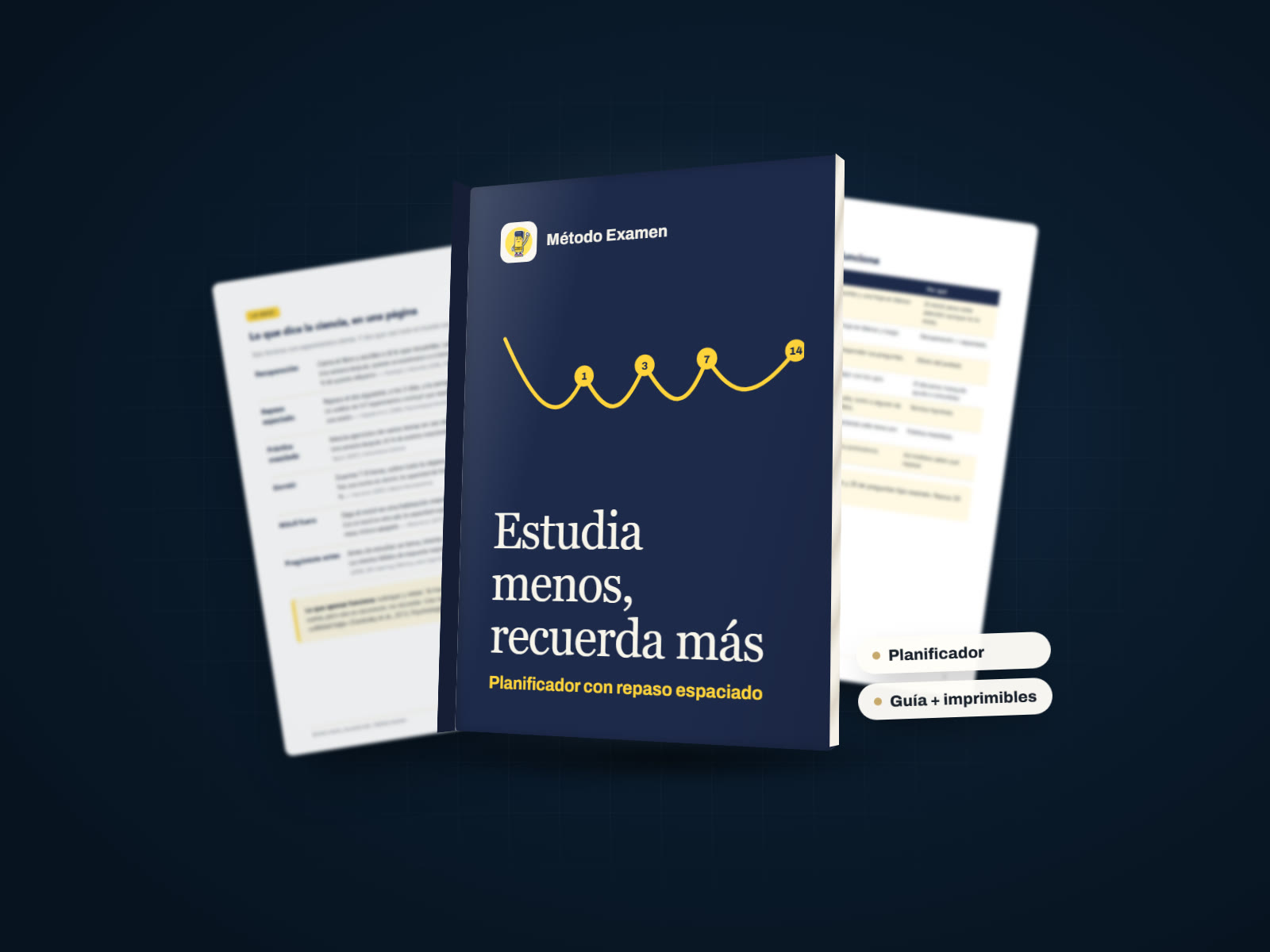 Estudia menos, recuerda más